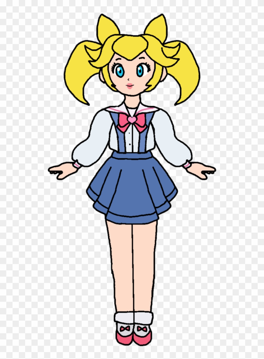 Chibi-usa - Princess Peach Dress Ripped #734985