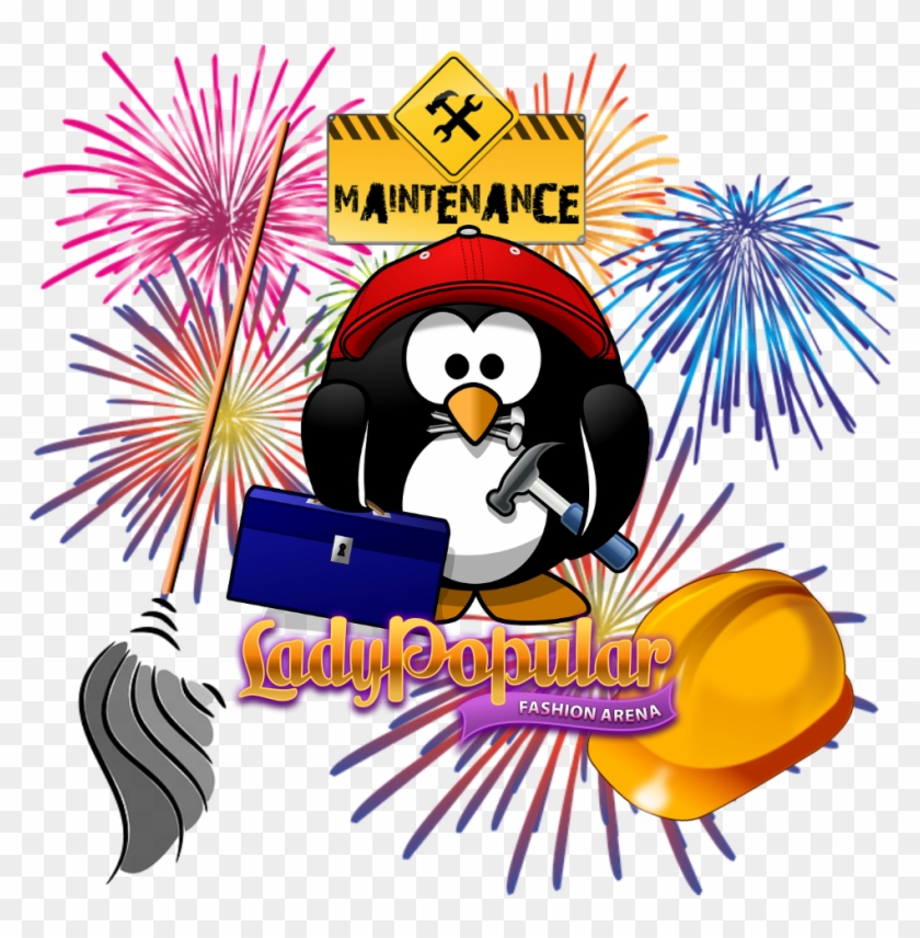 Image - 15 Inch Laptop Sleeve Little Round Penguin Handy Man #735169