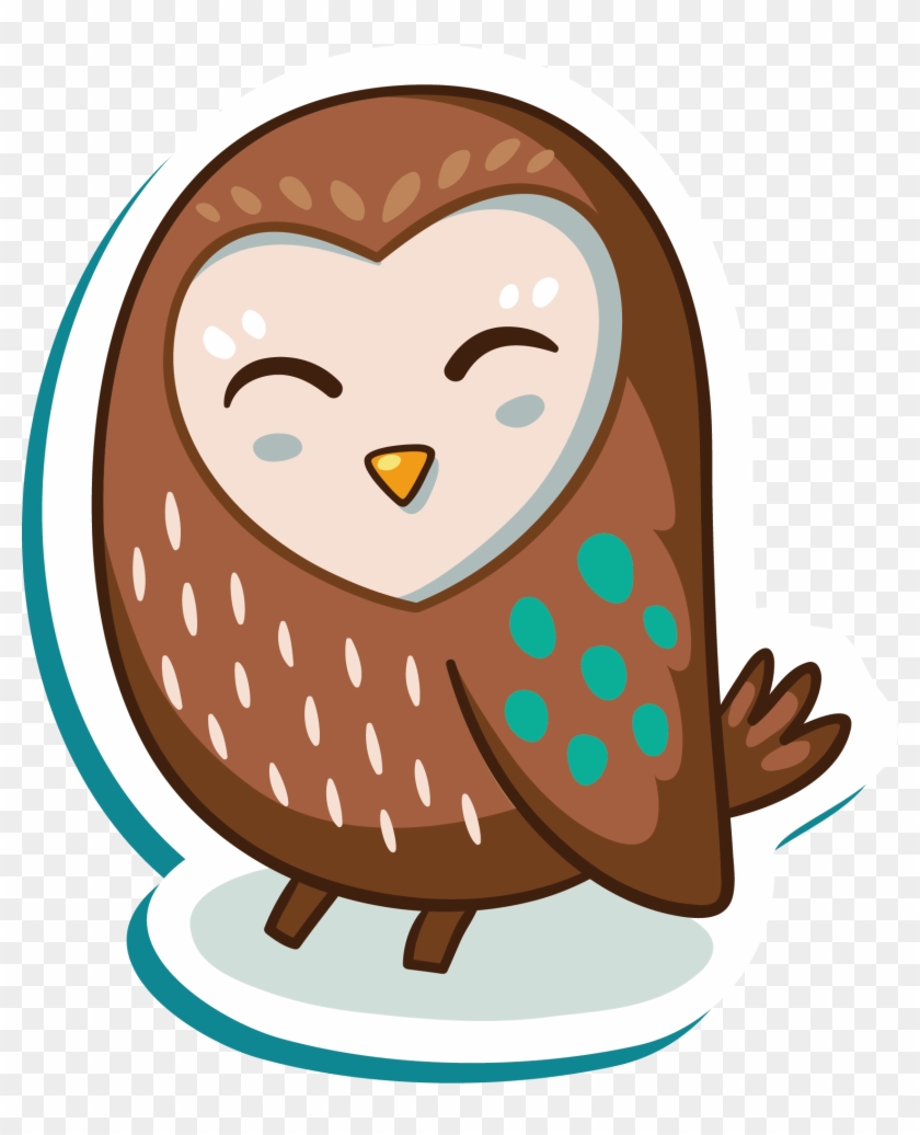 Owl Bird Clip Art - Owl Bird Clip Art #735254
