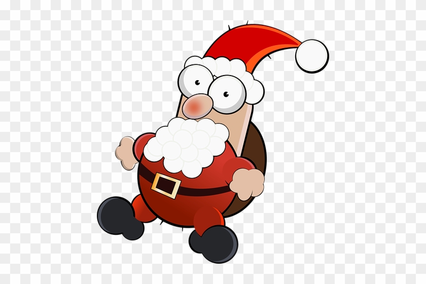 Vector Graphics - Santa Claus Cartoon Png #735590