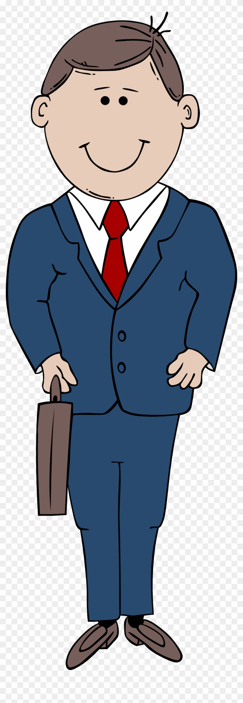 Suit Clip Art Picture Medium Size - Man Clipart #735786