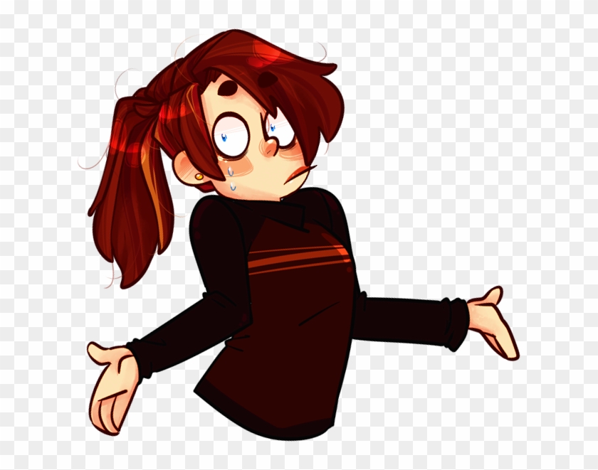 Shrug Emoji By Hieislittlekitsune - Anime Shrug Emoji #735798
