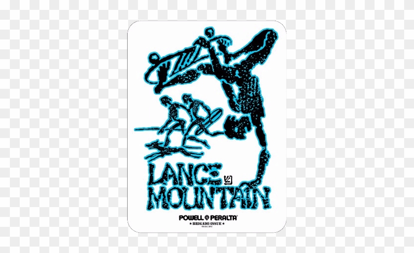Bones Brigade® Mountain Future Primitive Sticker - Bones Brigade Mountain Future Primitive Single Sticker #735886
