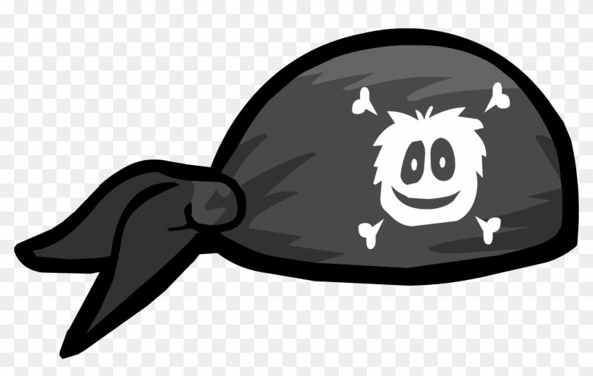 Scarf Clipart Pirate - Club Penguin Pirate Bandana #736719