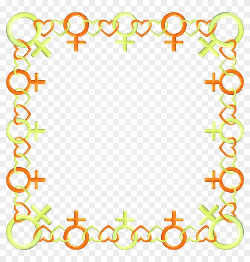 Square Frame Tropical 7 By Happyare Square Frame Tropical - Picture Frame #737109