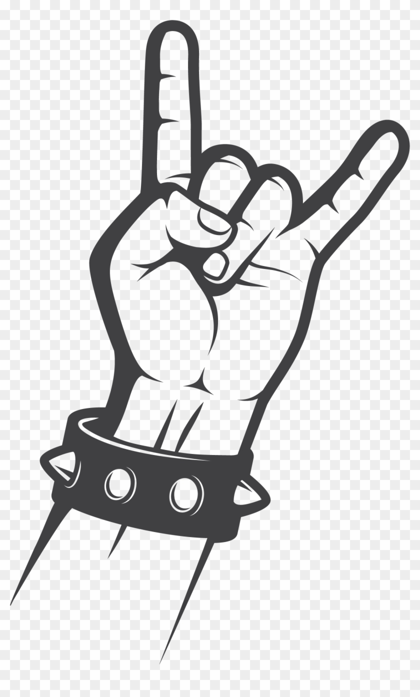 Sign Of The Horns Rock Music Gesture Hand - 搖滾 手勢 #737715