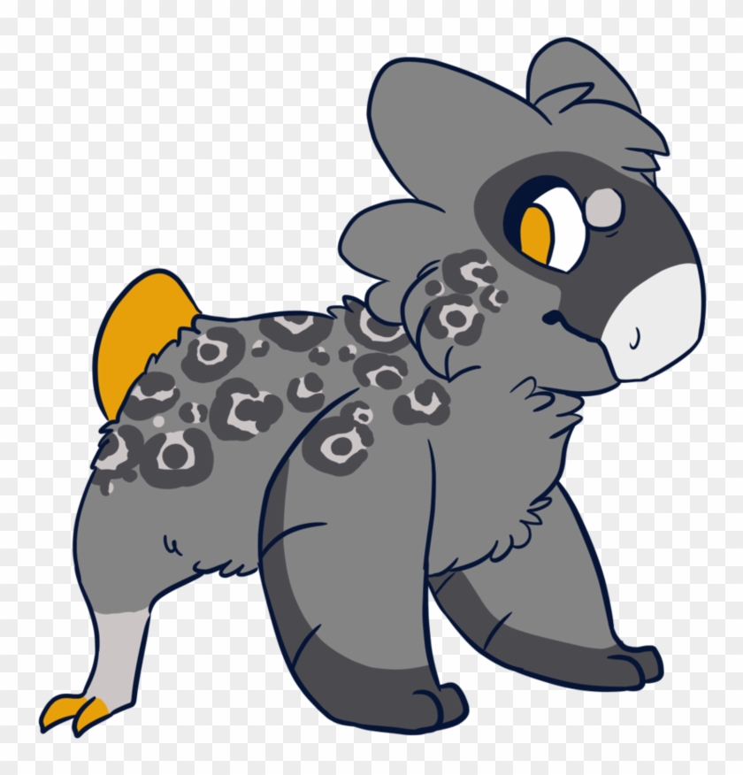 Snow Leopard By Shady-raichu - Cartoon #738265