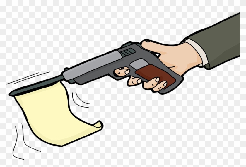 Firearm Pistol Bullet Handgun Clip Art - Firearm Pistol Bullet Handgun Clip Art #739014