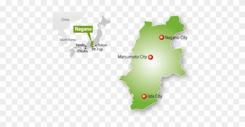 Nagano - Matsumoto - Iida - Map - Nagano Map #739134