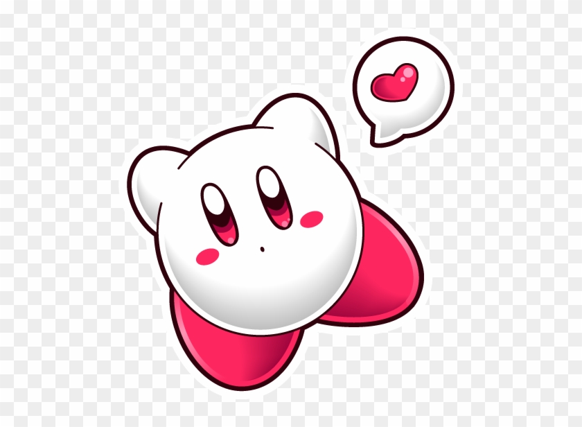 White Marshmallow N' Raspberry By Eniotna - Marshmallow Kirby #739305