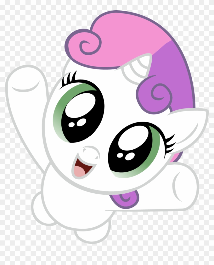 Sweetie Hugs By Cradet - Cute Baby Sweetie Belle #739356