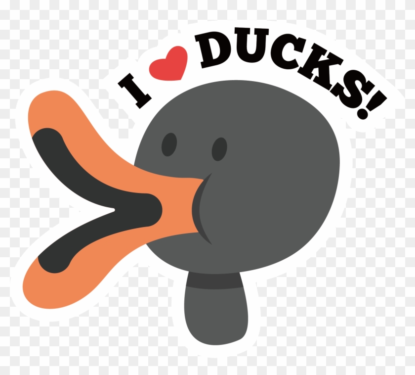 Duck Hamster Cartoon Clip Art - Duck Hamster Cartoon Clip Art #739403