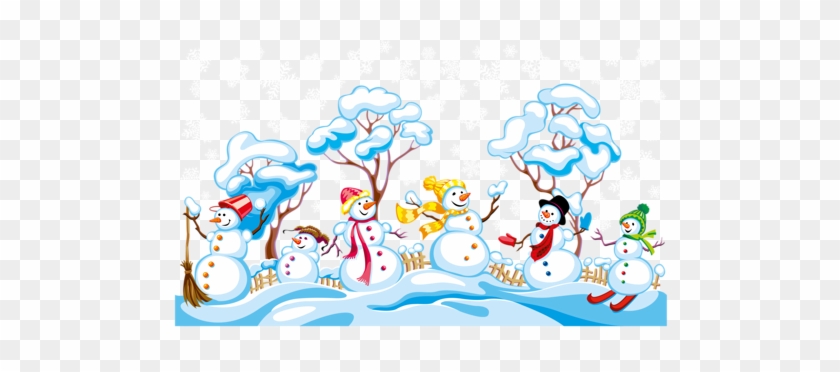 Noel Bonhommes De Neige - Cartoon #739459