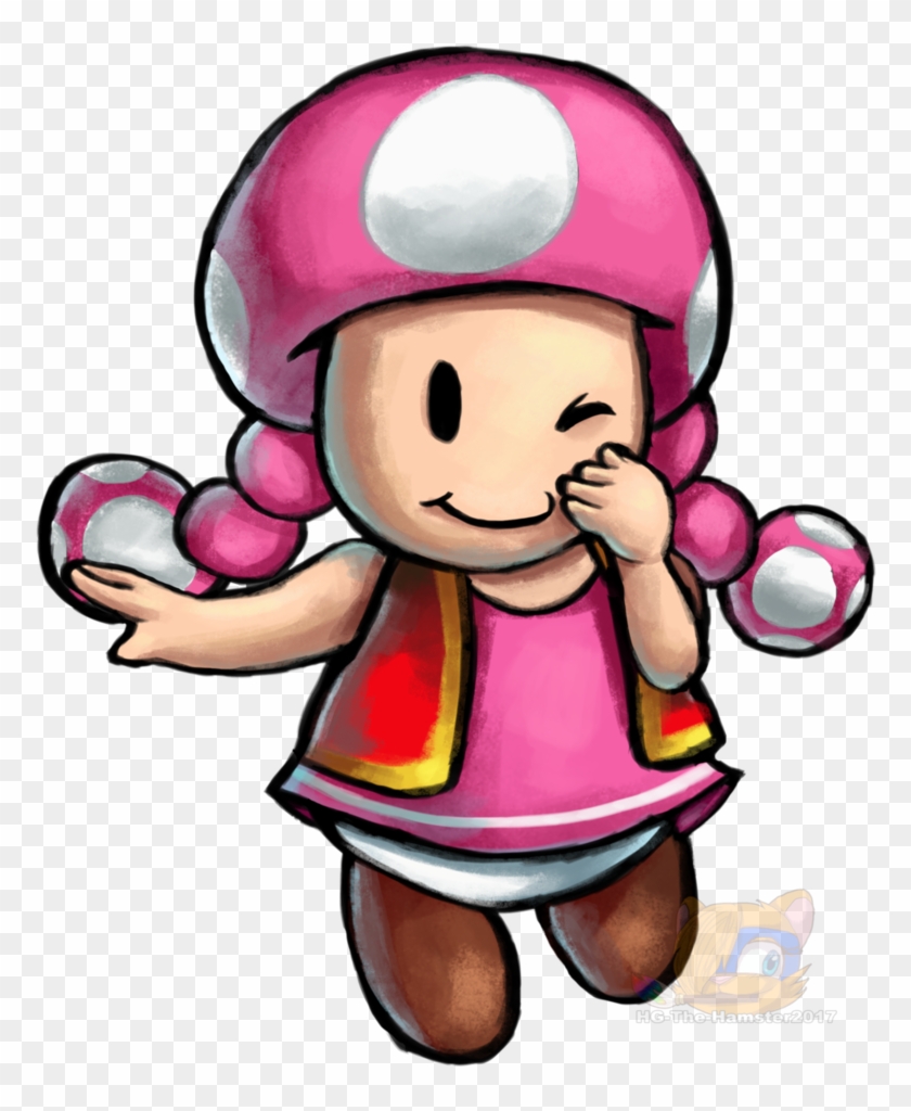 Toadette Mario And Luigi Superstar Sega By Hg The Hamster - Toadette Mario And Luigi Superstar Sega By Hg The Hamster #739558