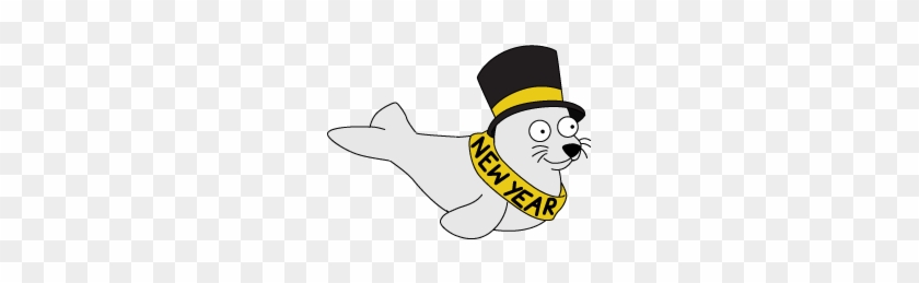 Decoration Newyearbabyseal - Cartoon #740065