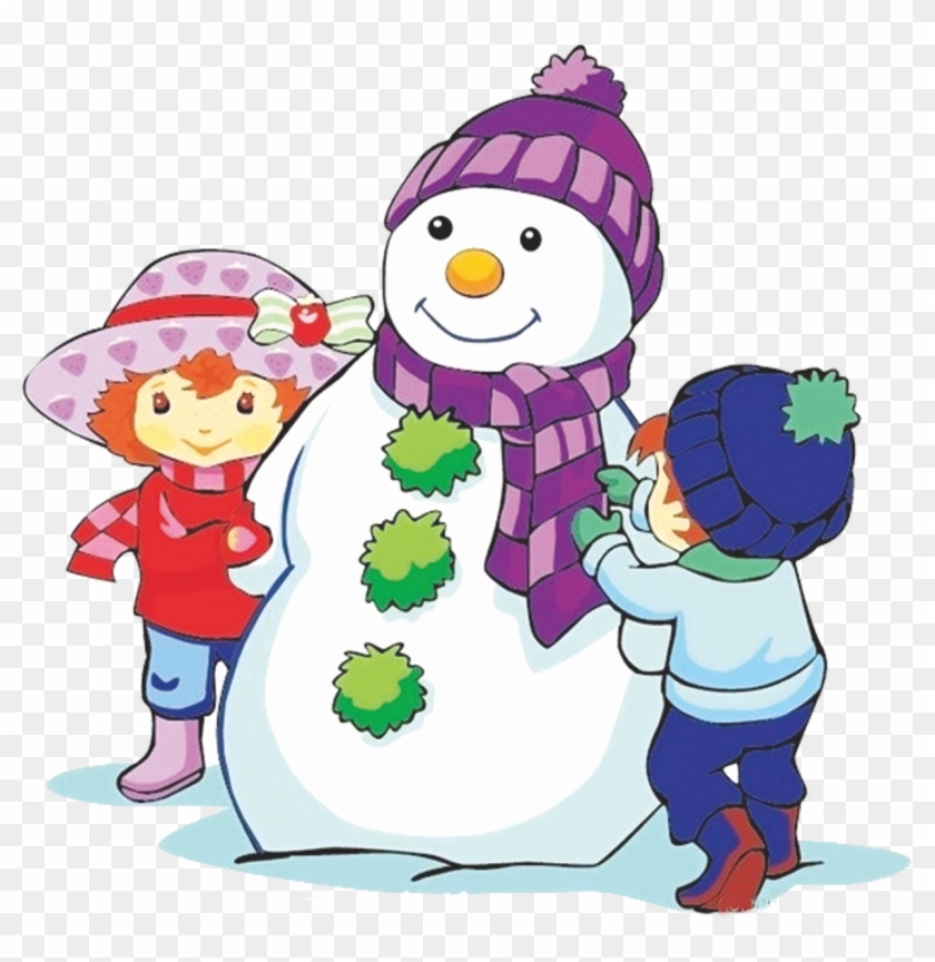 Snowman Cartoon Illustration - Snowman Cartoon Illustration #740142