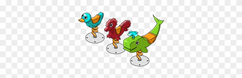 Fg Decoration Playgroundhorses - Cartoon #740099