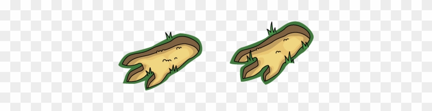Fg Decoration Kaijufootprints 49942 - Vegetable #740188