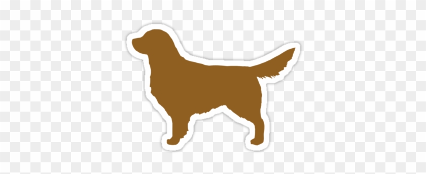 Golden Retriever Silhouette - Dog Cross Stitch Pattern #740589