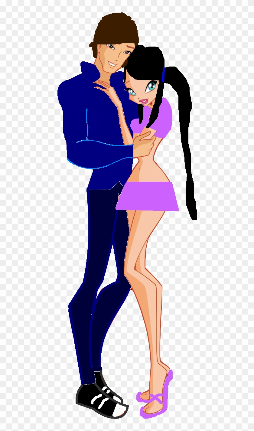 A Young Couple By Sharpclap290 - Cartoon #741243