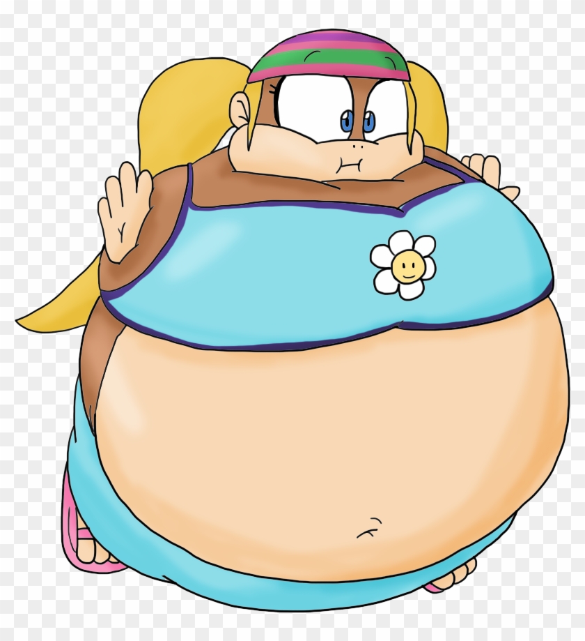 Tiny Kong Inflated By Juacoproductionsarts - Fat Tiny Kong #741256