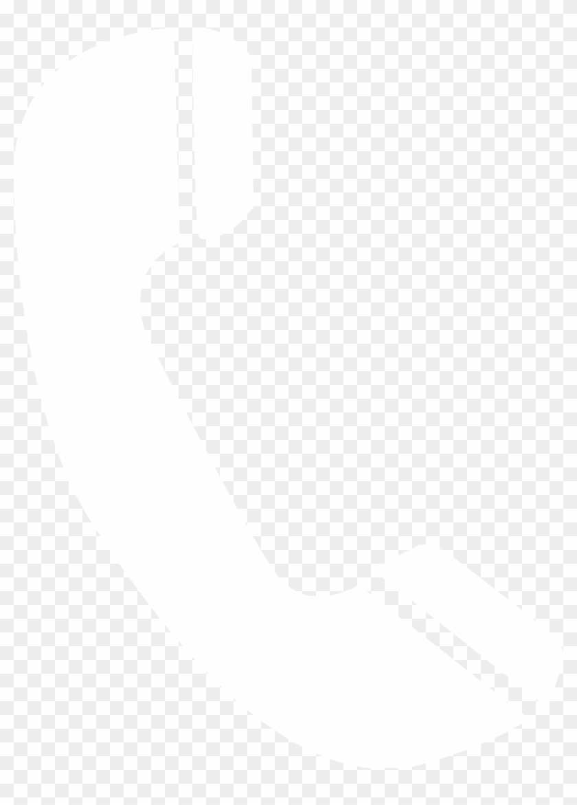 Call Today - White Phone Symbol No Background #741278