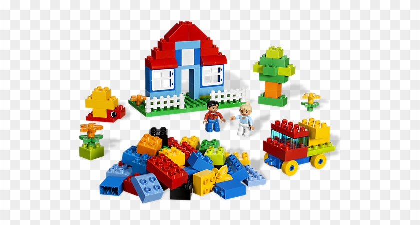 A Perfect Introduction To Lego® Duplo® Building And - Lego Deluxe Brick Box #741694