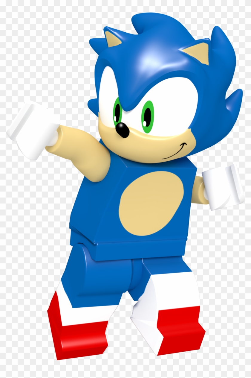 Absolutedream 109 17 Lego Sonic Thanksgiving Render - Lego Sonic The Hedgehog Png #741947