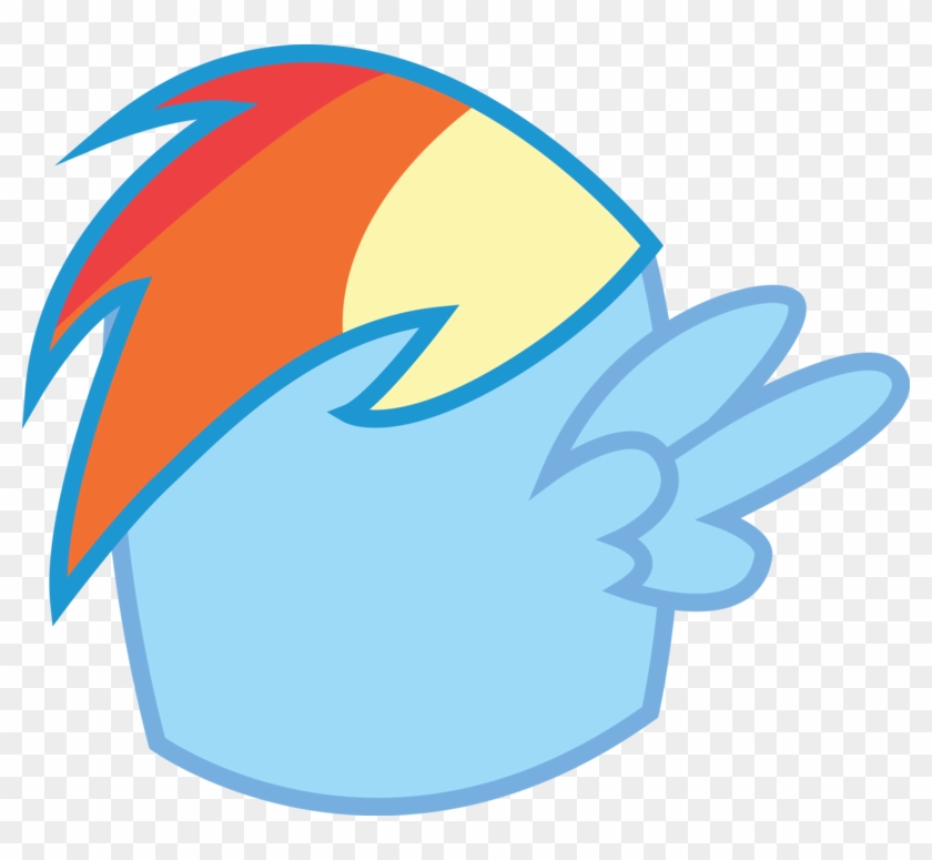 Rainbow Dash Marshmallow Vector By Vinylvortex - Rainbow Dash Marshmallow Vector By Vinylvortex #742621