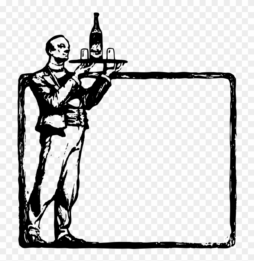 Cocktail Waiter Frame - Cocktail #742871