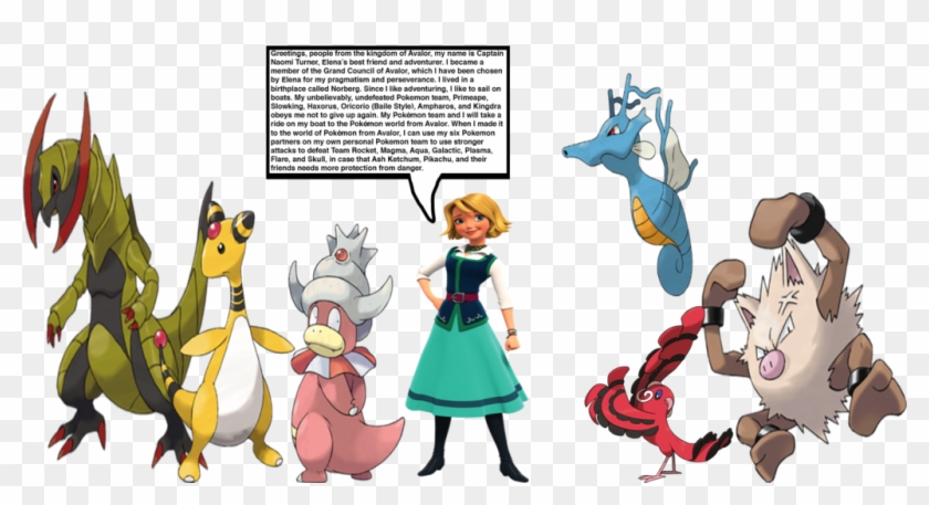 Naomi Turner's Pokemon Team By Darthraner83 - Pokémon #743002