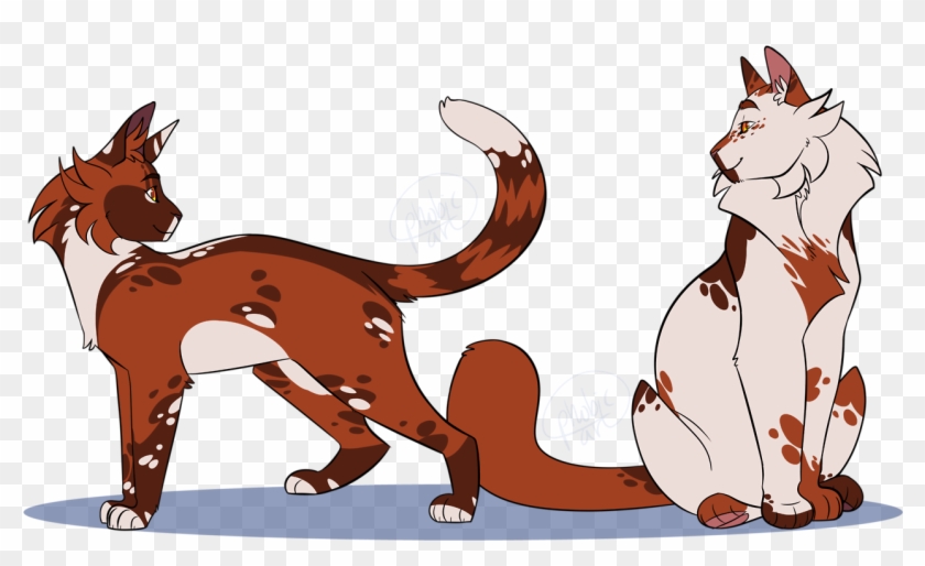 Spottedleaf Redtail Thunderclan Warriors Warriorcats - Cartoon #743109