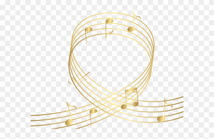 Gld Notes Transparent Clip Art Png Image - Music #743452