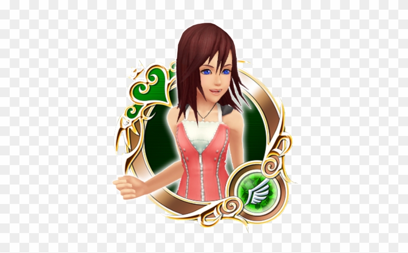 Kh Ii Kairi - Beautiful Kingdom Hearts Kairi Cosplay Costume Pink #743669