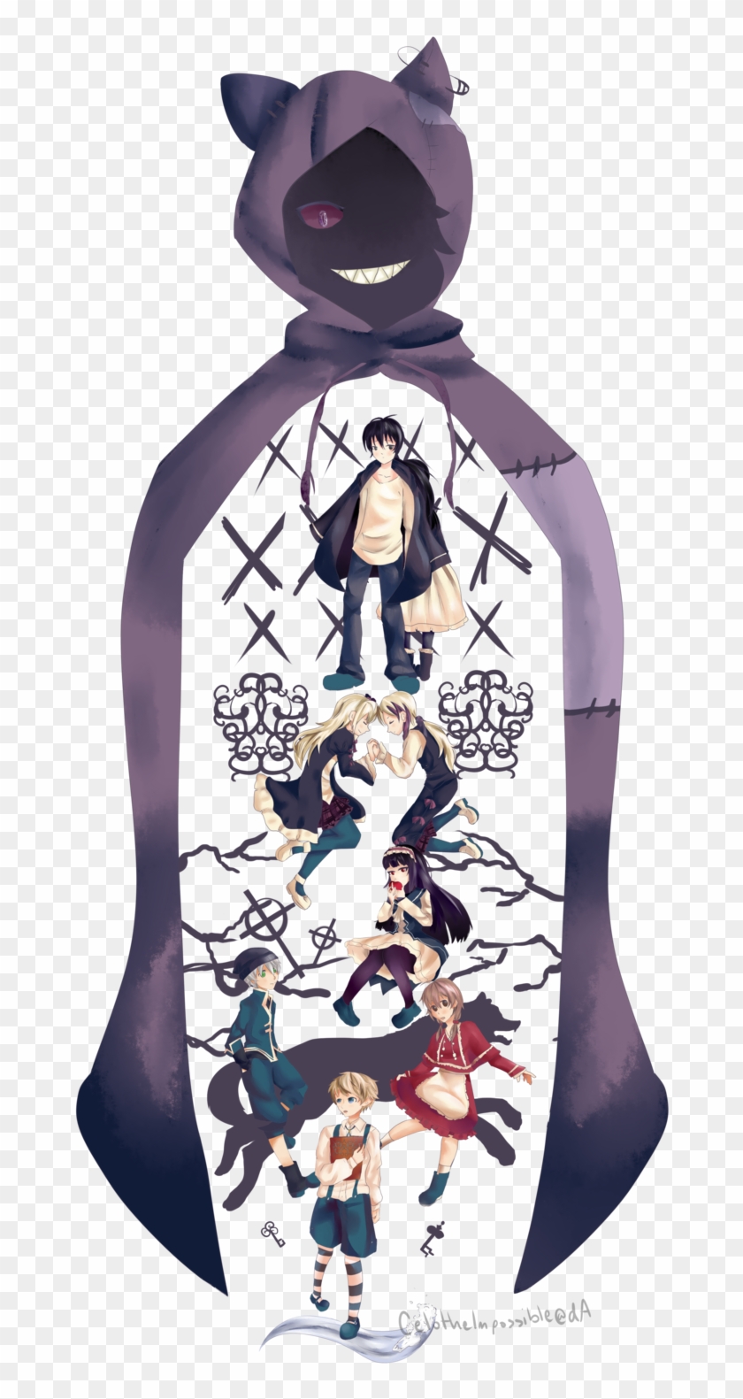 Puppets In Alice's Nightmare By Celotheimpossible Puppets - Hoodie #743713