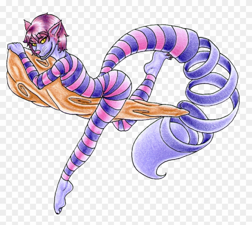 Cheshire Cat By Aldric-cheylan - Cheshire Cat Girl Drawing #743837