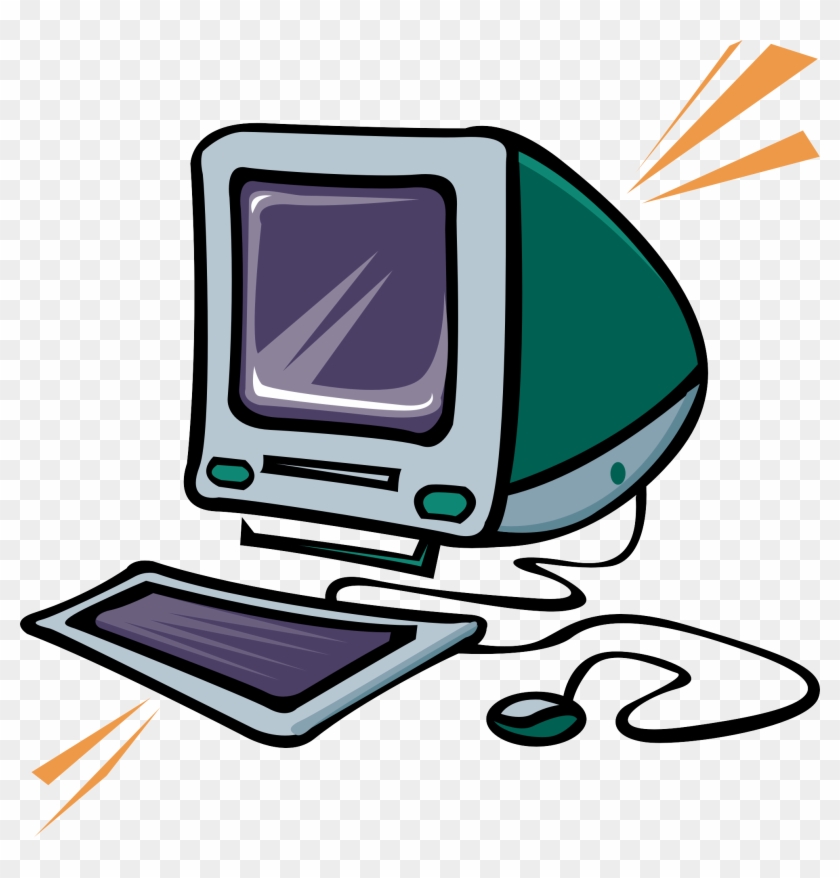 Computer Keyboard Computer Mouse Clip Art - Aparatos Que Funcionan Con Electricidad Animados #744020