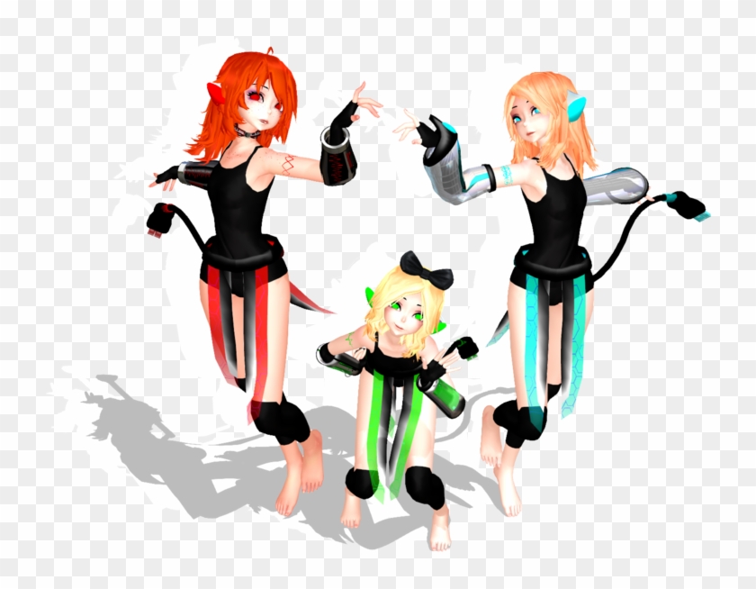 Cyber Sisters By Frostychica - Cartoon #744659