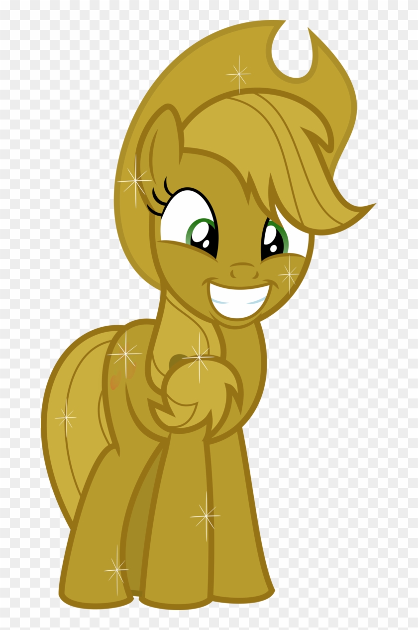 Applejack Gold By Mrcbleck - Cartoon #745115