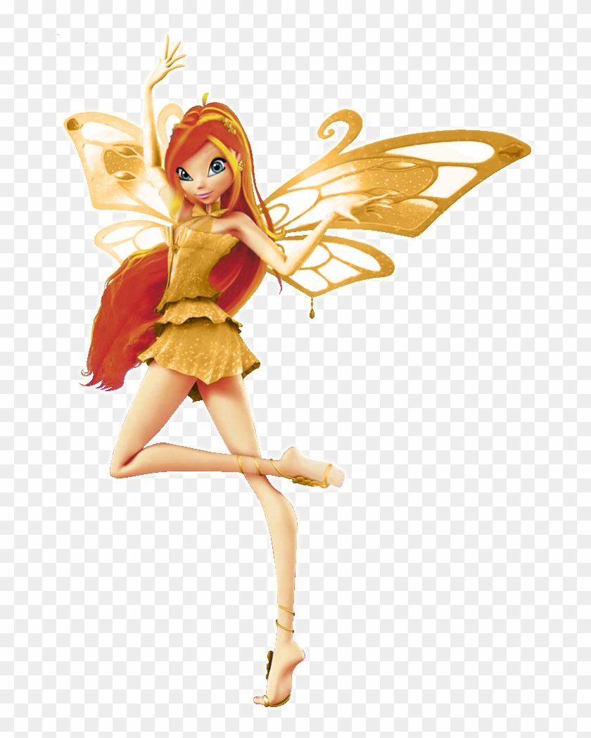 Winx Bloom Gold Enchantix 3d By Alexaspears1333 - Winx Club Bloom Dark Enchantix #745221