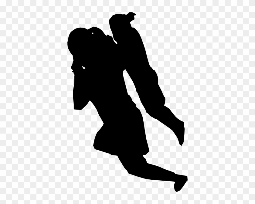 Jumping Together Hand In Hand Clip Art At Clker - Silhouette #745339