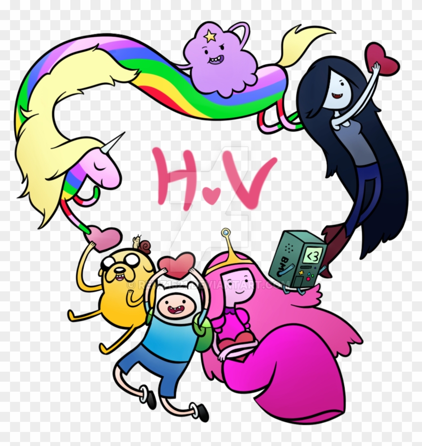 Adventure Time Valentines Day By Renz1521 - Cartoon #745379
