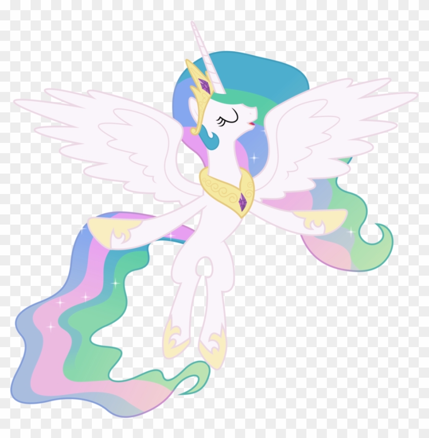 Princess - Princess Celestia Flying #745426