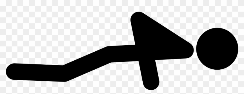 Stick Man Variant Doing Push Ups From The Ground Comments - Airplane #745445