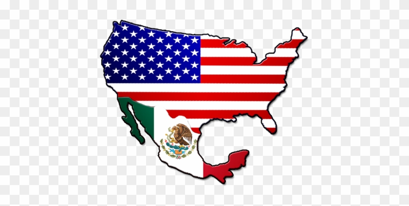 10 Images Of Map Usa Y Mexico - Coat Of Arms Of Mexico #746206