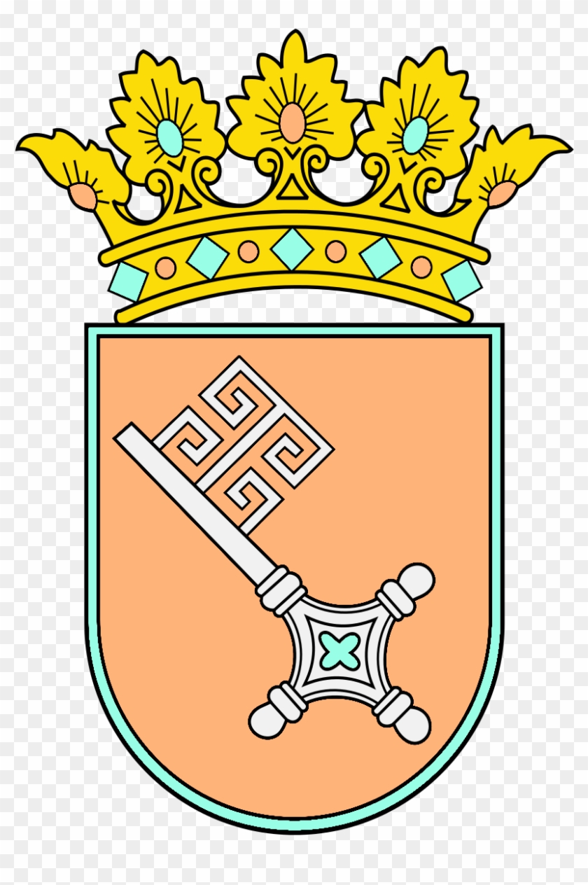 Cretascoatofarms - Bremen Wappen Square Sticker 3" X 3" #746307