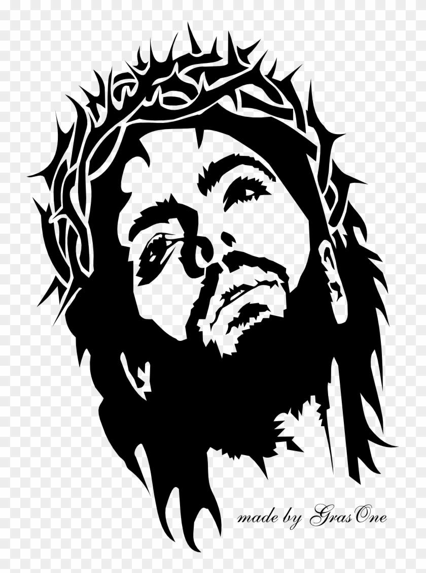 Tribal Crown - Jesus Silhouette #746487
