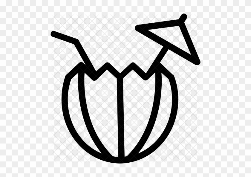 Coconut Drink Icon - Coconut Water #746686