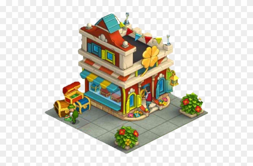 House Of Luck - Wooden Block #746750