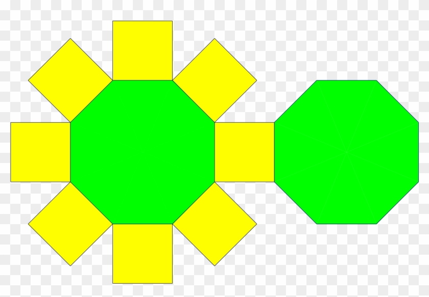 Open - Net Of Octagonal Prism #747071